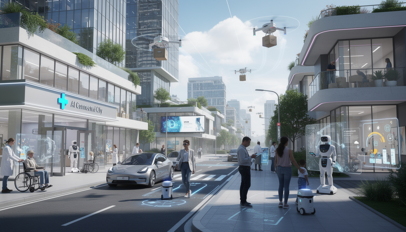 découvrez les applications pratiques de l'intelligence artificielle en 2026 et comment elles transforment les secteurs clés pour un avenir innovant et connecté.